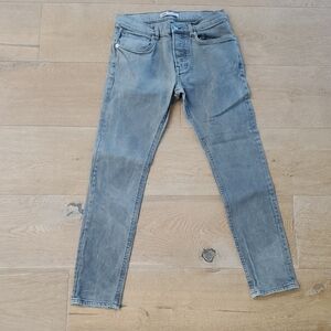 Men's ZARA Gray Wash Skinny Jeans